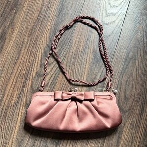 Vintage y2k Evening Blush Pink Clutch